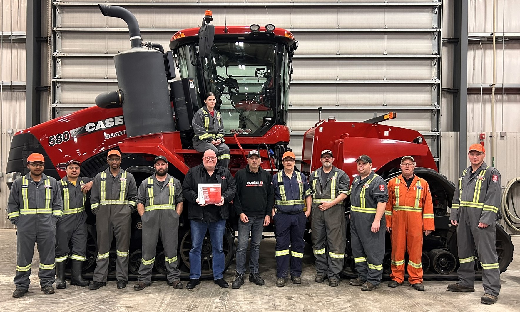 Case IH Pinnacle Service Award for Davidson